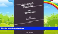 Big Deals  Universal Method for Saxophone  Best Seller Books Most Wanted