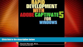Big Deals  Rapid Development with Adobe Captivate 5 for Windows  Best Seller Books Best Seller