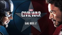 CAPTAIN AMERICA- CIVIL WAR Gag Reel Bloopers & Outtakes #2 (2016) Marvel Movie HD - YouTube