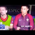 Ronaldo hits and hurts his teammate without no attention
