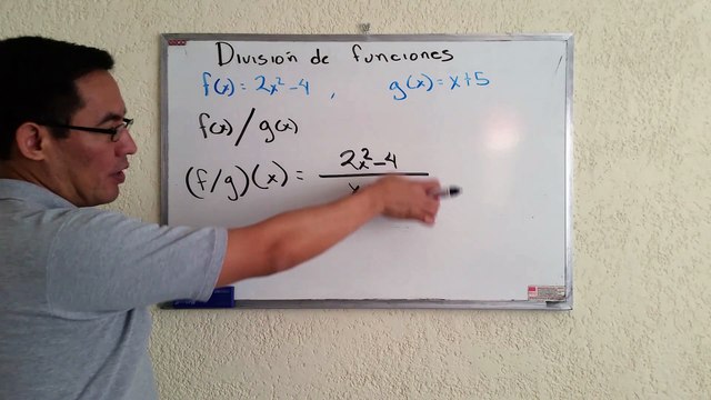 ESAD. 1.4. Operaciones entre funciones // División de funciones