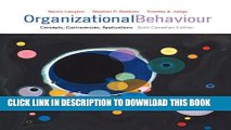 [PDF] Organizational Behaviour: Concepts, Controversies, Applications, Sixth Canadian Edition Plus