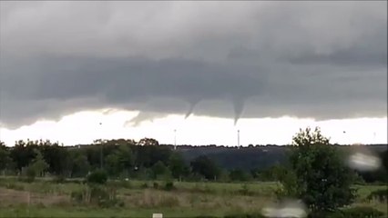 Insolite. Deux tornades dans le ciel de Châteaulin