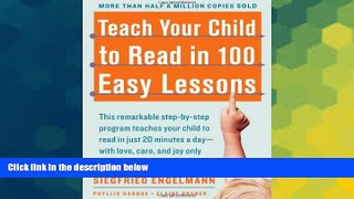 Big Deals  Teach Your Child to Read in 100 Easy Lessons  Free Full Read Most Wanted