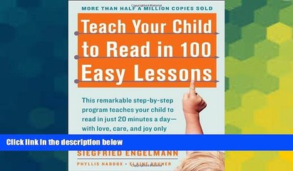 Big Deals  Teach Your Child to Read in 100 Easy Lessons  Free Full Read Most Wanted