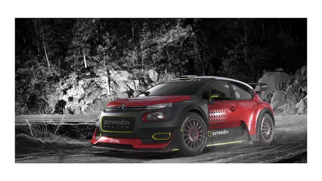 Les images du Citroën concept C3 WRC