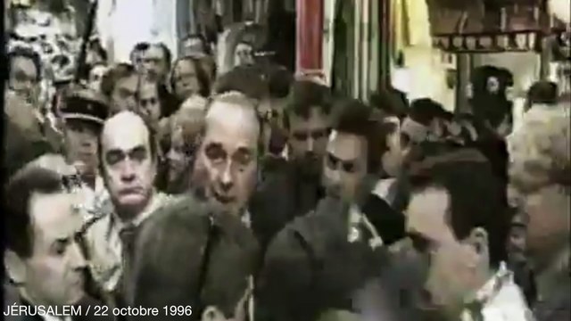 Jacques Chirac à Jérusalem : Do you want me to go back to my plane ?