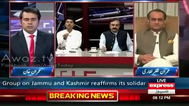 Murad Saeed slams PMLN On Panama Leaks Infront of Tariq Fazal Chaudhary