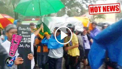 Shinta Muin Dikuburkan Ditengah Hujan Deras - Cumicam 21 September 2016