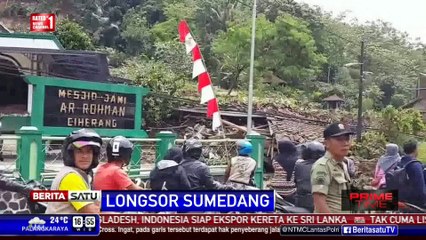 200 Rumah Rusak Akibat Longsor di Sumedang
