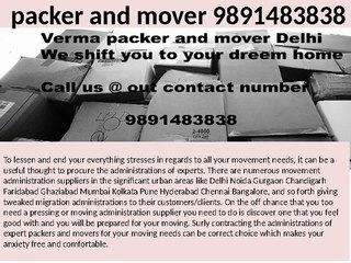 packers and movers delhi ncr 9891483838