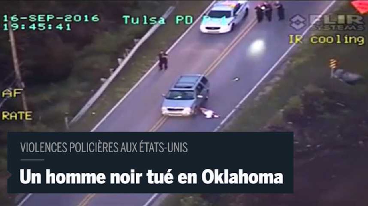 Violences policières aux Etats-Unis : des images montrent les circonstances de la mort de T. Crutcher
