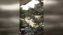 İsrail Büyükelçiliği Önünde Saldırgan Yaralı Olarak Etkisiz Hale Getirildi