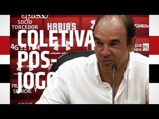 COLETIVA: RICARDO GOMES - SPFC 3 X 1 FIGUEIRENSE | SPFCTV