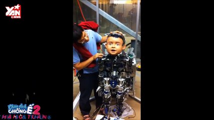 Robot trẻ em thể hiện cảm xúc như người thật