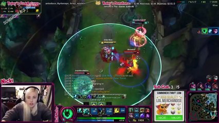 Ladies Montage - WTF Moments   League Of Legends