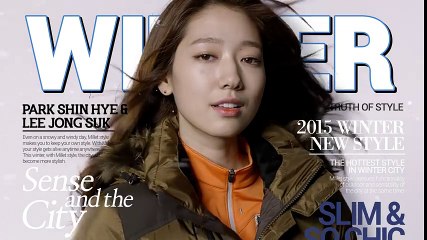 Park Shin Hye và Lee Jong Suk tình tứ dưới trời tuyết