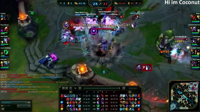 LoL Best Moments #42 Rush (only with one hand) Solo Lee Sin vs Bronze 4 (League of Legends)