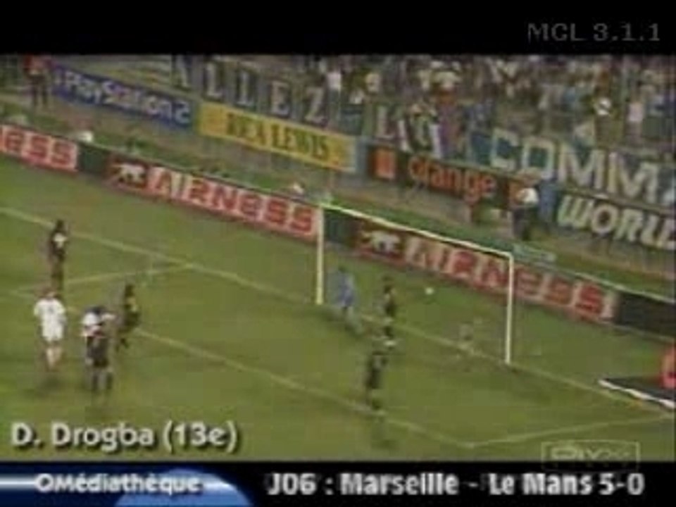 Meilleurs moments de drogba a l'om