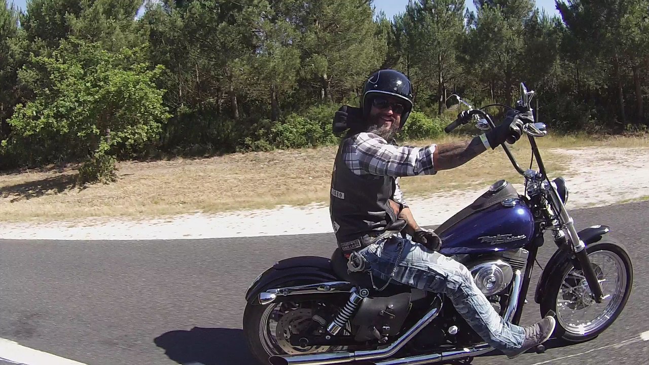 Tribu d'enfer Montalivet vendays Show bike aquitaine balade 2016