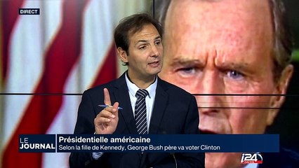 Le Père Bush voterait pour Clinton