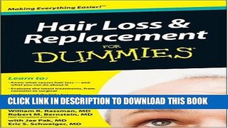 [PDF] Hair Loss and Replacement For Dummies Popular Online