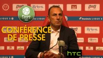 Conférence de presse Stade de Reims - Clermont Foot (2-1) : Michel DER ZAKARIAN (REIMS) - Corinne DIACRE (CF63) - 2016/2017