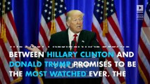 Trump-Clinton debate expected to be the most watched in history