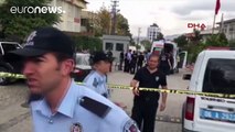 Ankara'daki İsrail Büyükelçiliğ'ne girmeye çalışan bıçaklı şahıs vurularak durduruldu