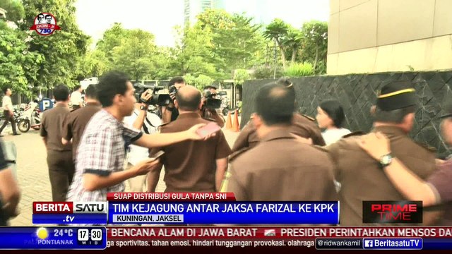 Pemeriksaan Perdana Jaksa Farizal di KPK