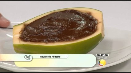 Mulher Demais - receita - Mousse de Abacate