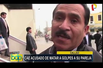 Policía captura a acusado de matar a golpes a su pareja