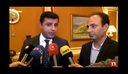 Demirtaş Türkçe konuştu, Baydemir Kürtçe'ye çevirdi