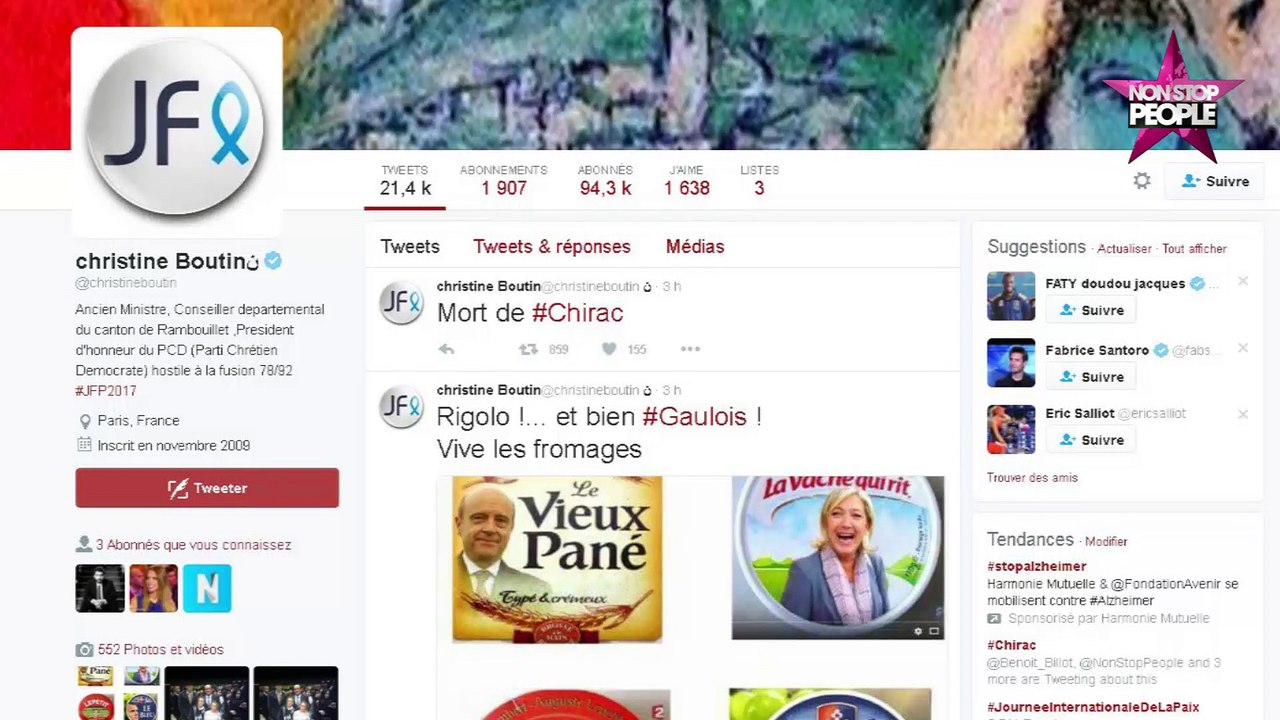 Jacques Chirac mort ? Sa famille contredit Christine Boutin !