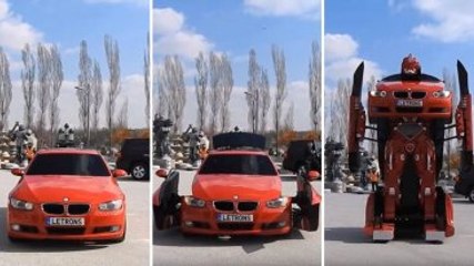 Türk Mühendisler'den Gerçek Transformers Robotu!
