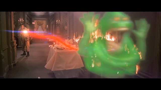 Ghostbusters (1984) - He slimed me, extrait
