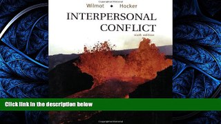 For you Interpersonal Conflict