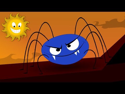 Incy Wincy Spider | Scary Nursery Rhymes With Lyrics For Children | Kids Songs