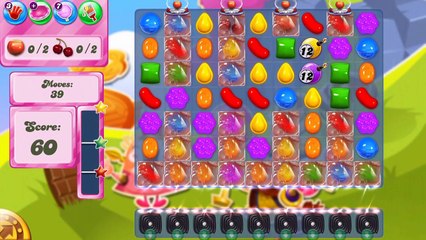 Candy Crush Saga Level 1664 finishes on last move