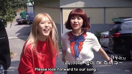 [ENG SUB] 160921 Mamamoo - 'NEW YORK' MV Making