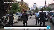 Turkey: knife-wielding man shouting 