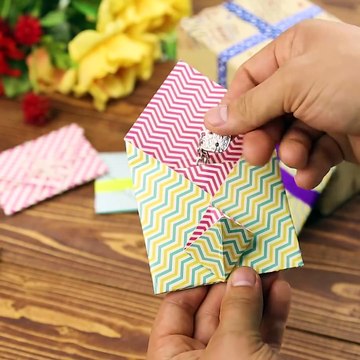 A simple and lovely gift wrapping idea Nifty 5 Minute Crafts