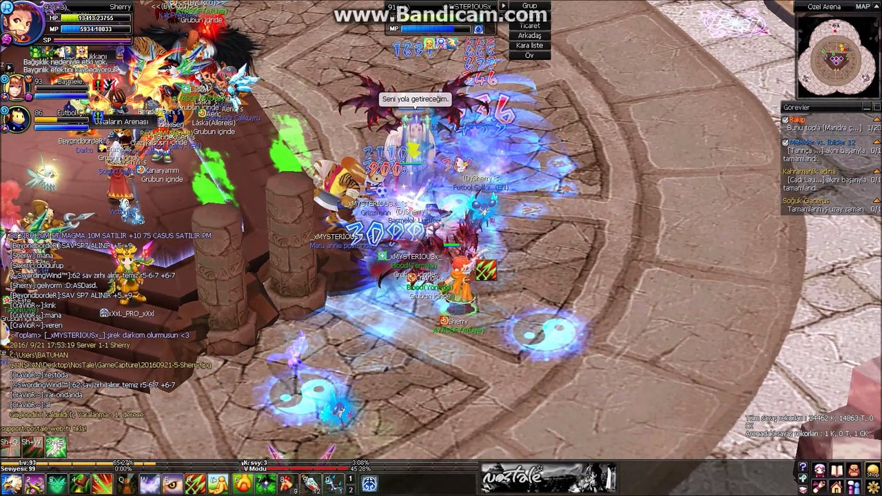 NosTale TR _xMYSTERİOUSx_  Bug Kullanımı