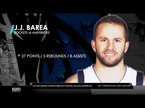 Houston Rockets vs Dallas Mavericks Recap | April 6, 2016 | J.J. Barea 27 Points