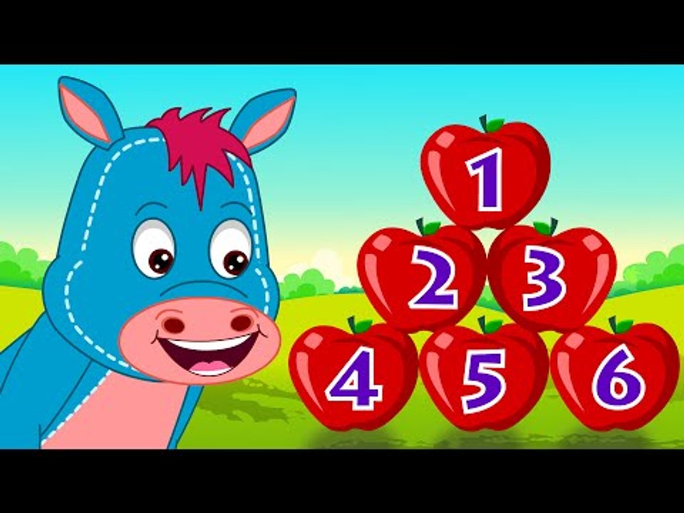 Learning 1 To 6 Numbers With Ola The Donkey | Learning Numbers For Kids | Number Song