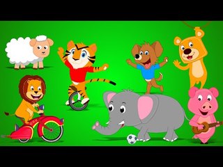 Educational Video for Kids: Animals and Numbers Learning