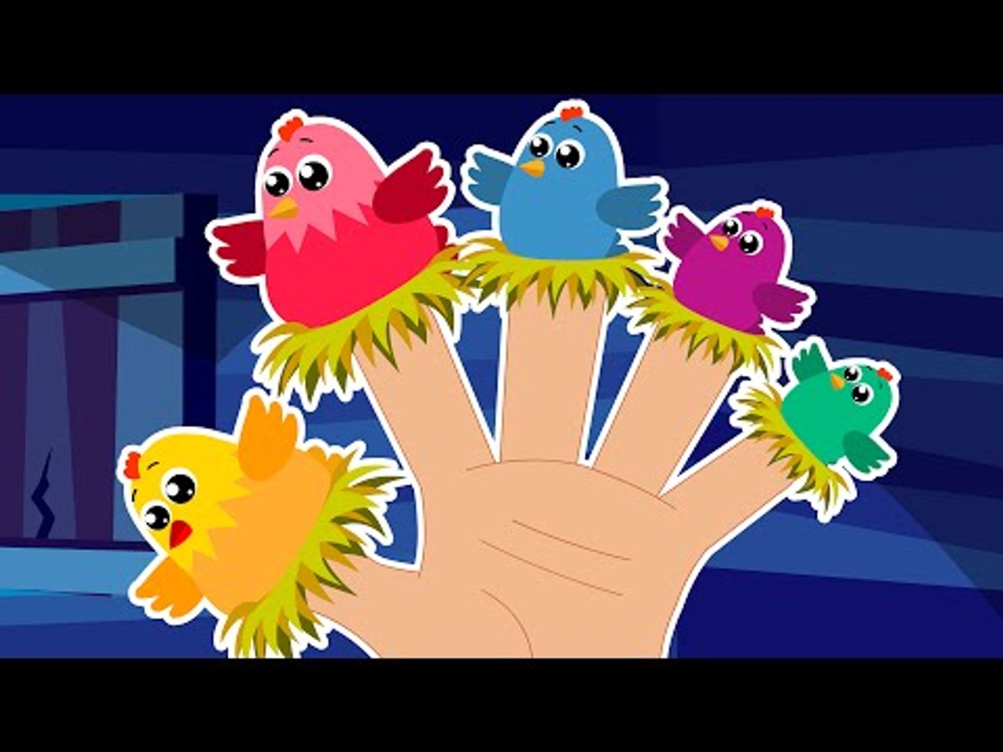Hen Finger Family | Finger Family Songs for kids