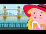 Londra ponte | cartone animato per i capretti | rima popolare vivaio | educativo il video