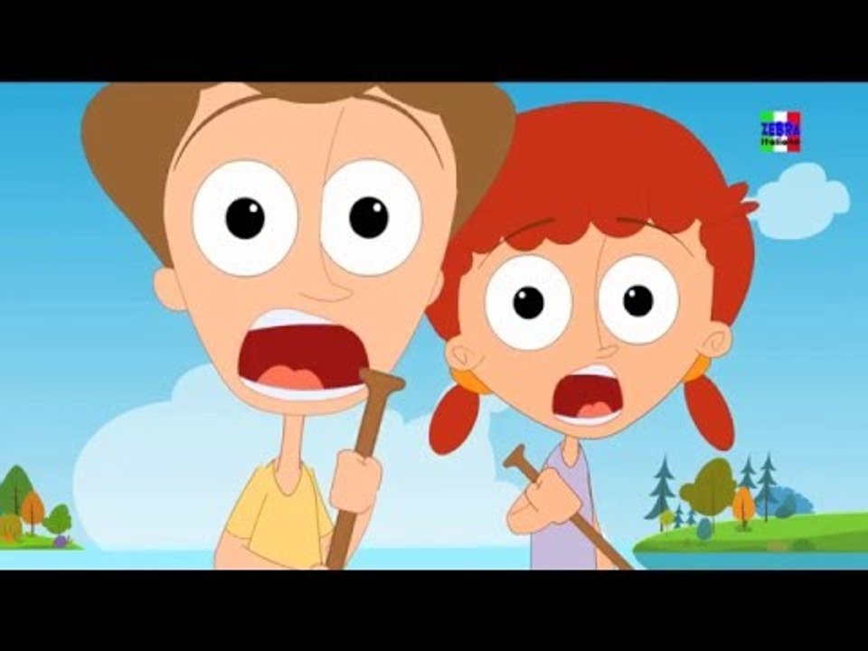 Row Row Row tua barca | poesie italiane per i bambini | canzoni per bambini e filastrocche