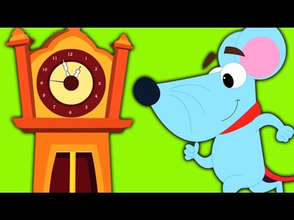 Hickory Dickory | Мультфильм для детей | Популярные потешки